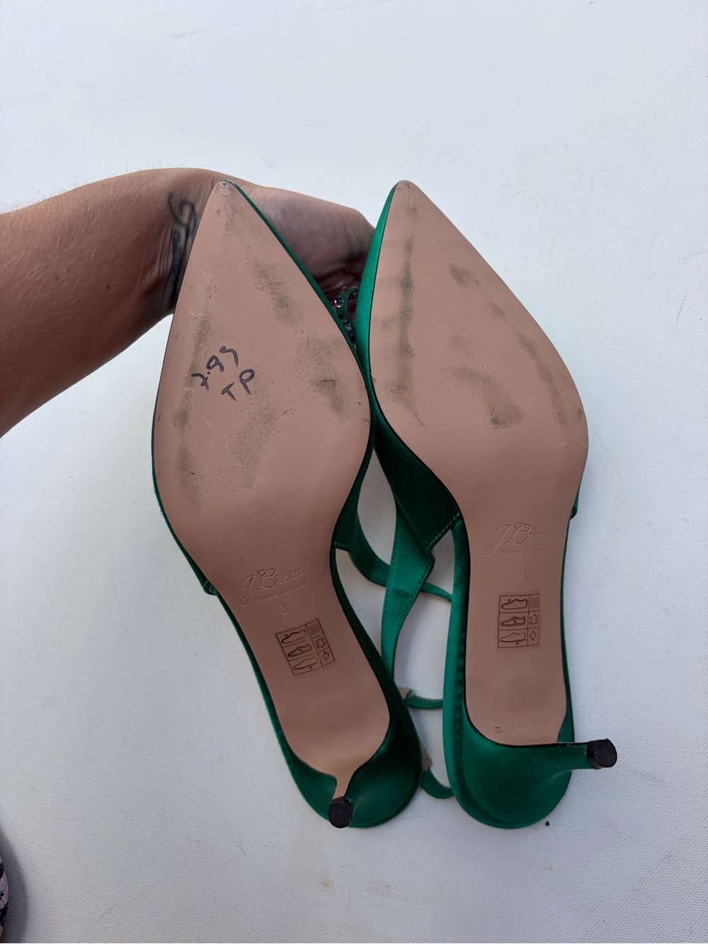 J Crew Colette Rhinestone Bow Pumps - Picture 6 of 6
